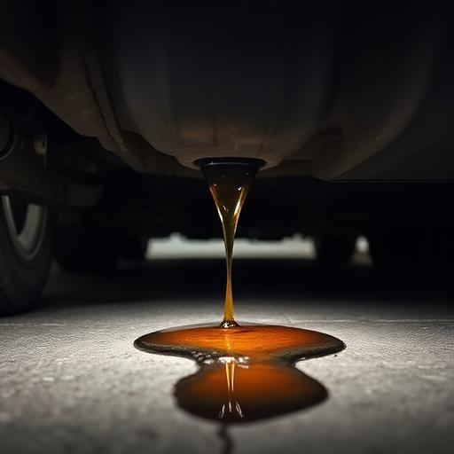 Example photo: Oil leak